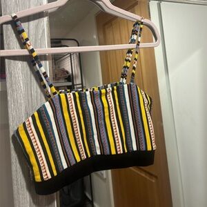 Zara beachy crop top